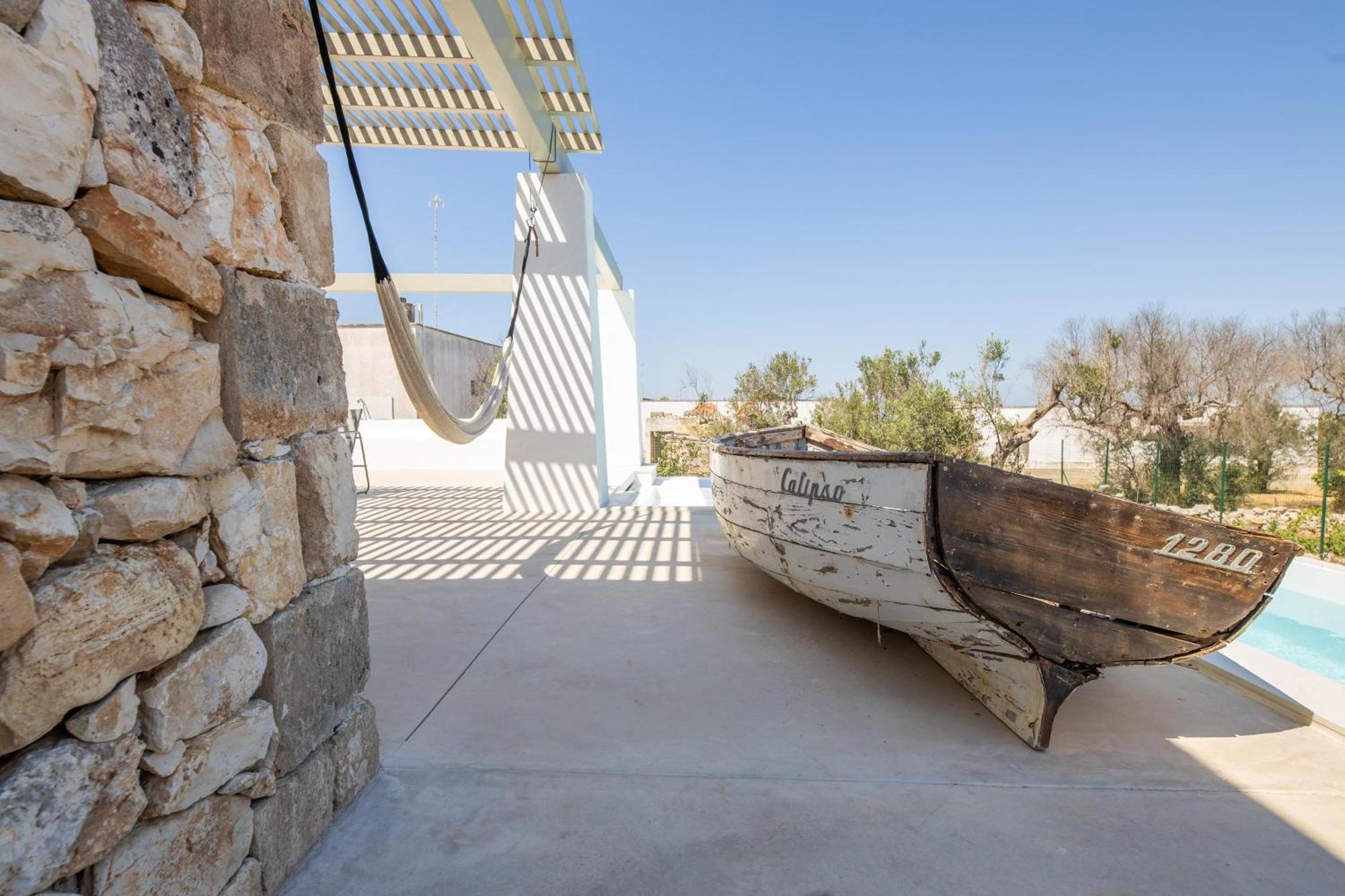 Trullo Monia Vila Torre Suda Exterior foto